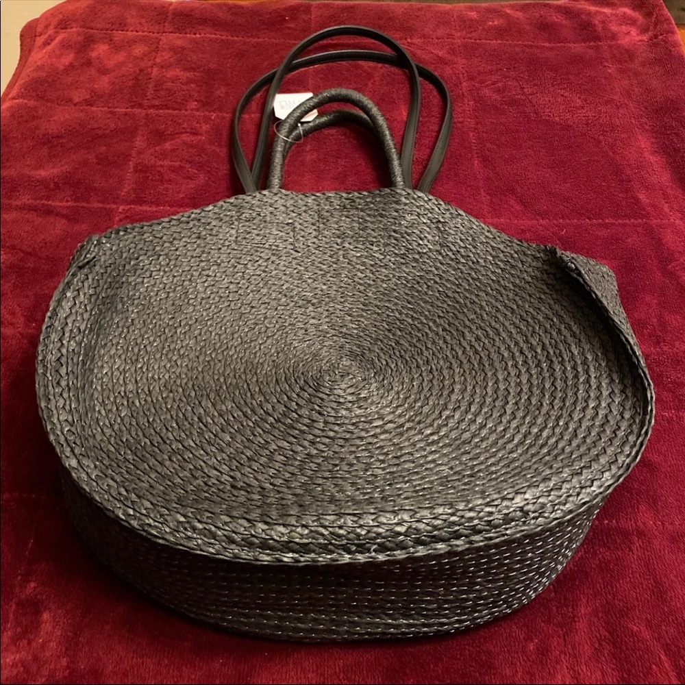 🌺 New Circle Straw Handbag 15.5"🌺